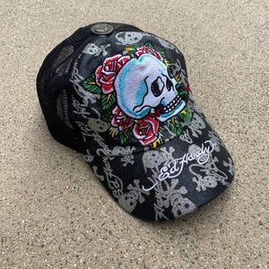 Vintage ed hardy snapback hat